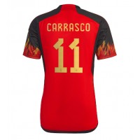 Camiseta Bélgica Yannick Carrasco #11 Primera Equipación Replica Mundial 2022 mangas cortas